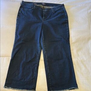 NYDJ Blue Wide Leg Jeans